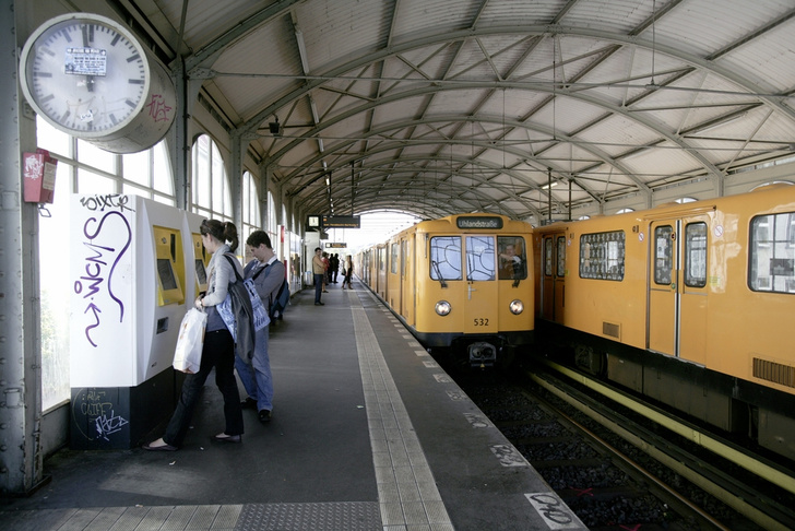 Железнодорожный вокзал в Германии
