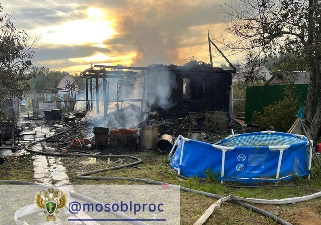 Старшему было четыре года. В Подмосковье двое детей погибли в пожаре — почему произошла трагедия | Источник: Прокуратура Московской области / T.me