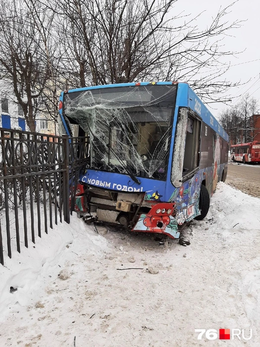В троллебусе было около 20 пассажиров | Источник: Екатерина Лещенкова