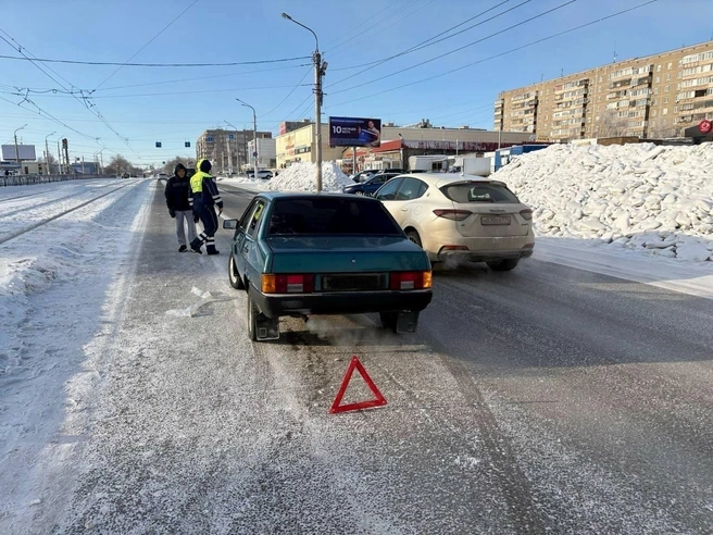 Пенсионерка получила смертельные травмы | Источник: Госавтоинспекция Челябинской области
