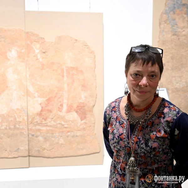 Лариса Кулакова, научный сотрудник Отдела Востока Государственного Эрмитажа | Источник: Илья Снопченко / «Фонтанка.ру»