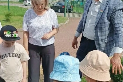 В Калуге высадили мискантус гигантский сорта Камис