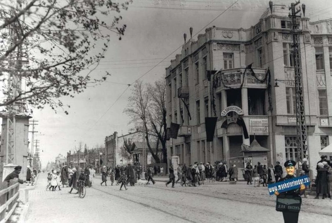 Перекресток Красной и Крепостной в 1920-х годах | Источник: myekaterinodar.ru