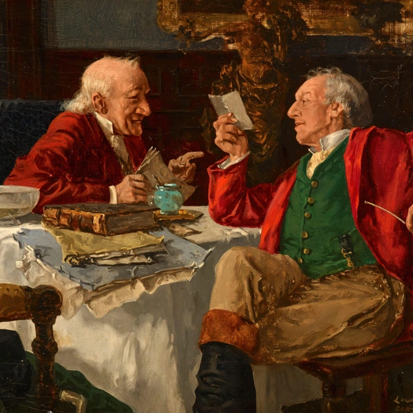 Луис Чарльз Мёллер. «Разговор». Ок. 1907 | Источник: Album / Heritage Art/Heritage Images via Legion Media