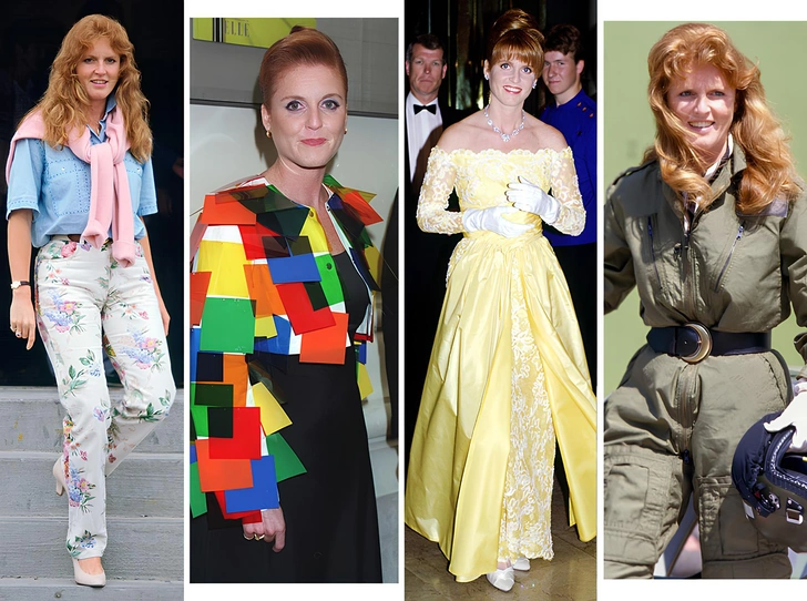 Неподражаемая Ферги: эволюция стиля Сары Фергюсон — непризнанной модной иконы Виндзоров | marieclaire.ru