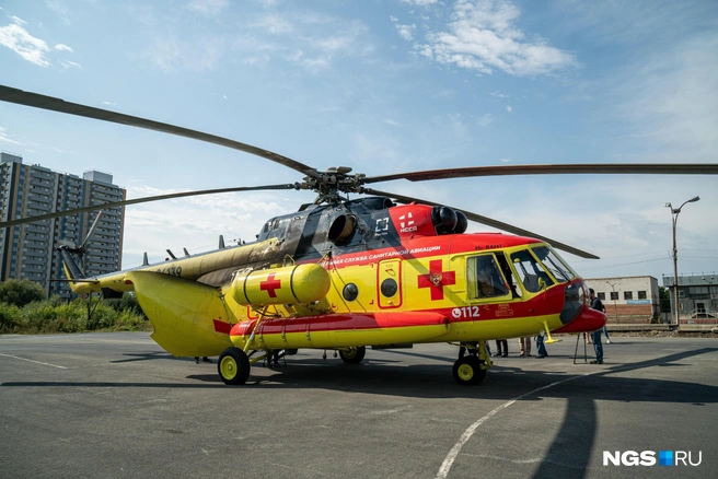 Ежегодно служба санавиации эвакуирует до 350 человек | Источник: Александр Ощепков / NGS.RU