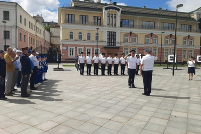 На Красной площади Чебоксар открылась выставка к 90-летию ГАИ