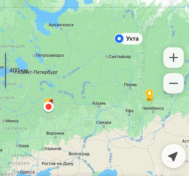 Город находится далеко от границы | Источник: читательница «Городских медиа»
