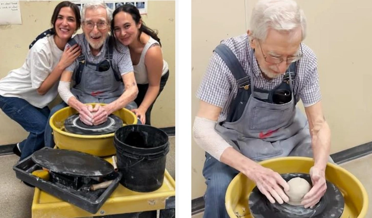 Джорджу 25 марта исполнилось 102 года | Источник: соцсети/@francescarietti