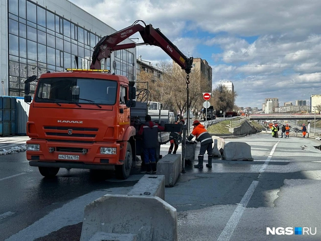 Дублёр Ипподромской перекрыт полностью | Источник: Павел Пешков / NGS.RU