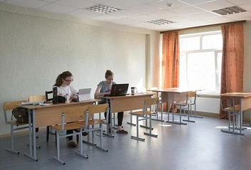 Комната для самостоятельной подготовки напоминает школьный класс | Источник: Президентская академия / ranepa.ru