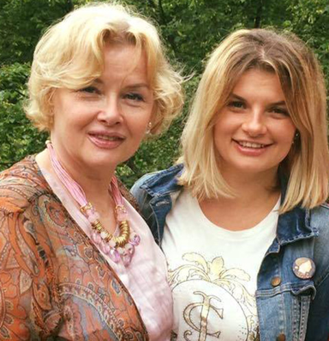 Тамара Акулова и ее дочь Анна Шерлинг