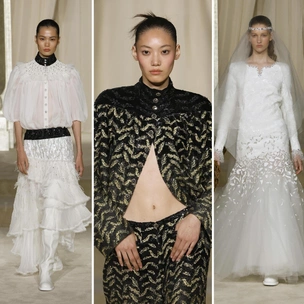 Торжество белого и невеста в финале: как прошел показ Chanel — последний перед приходом Матье Блази