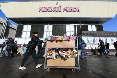 На месте Рижского рынка могут построить башни-паруса