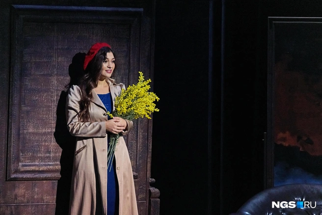 Кристина Калинина сегодня также выйдет на сцену во время премьеры | Источник: Александр Ощепков / NGS.RU