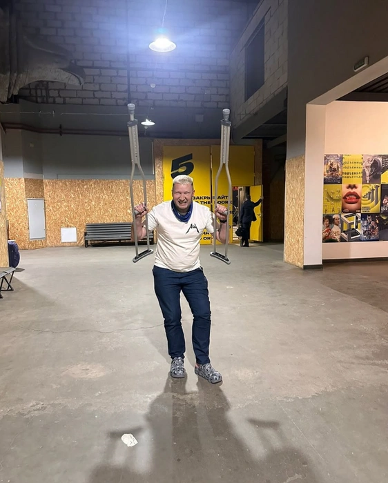 Из-за травмы Ерохину пришлось покинуть проект | Источник: erohasaha / Instagram.com (экстремистская организация, деятельность запрещена на территории РФ)