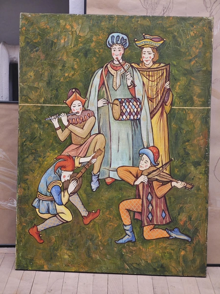 Анна Поликарпова «Музыканты» (2007) | Источник: Пресс-служба Арт-кластера Андрея Тартышникова