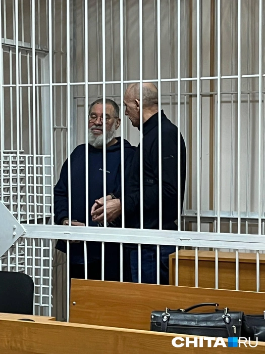 Обвиняемый Андрей Герасимов (слева) и Андрей Ядрищенский (справа) | Источник: «Чита.Ру»