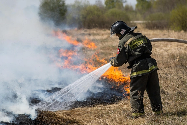 При среднем уровне пожароопасности большинство источников огня может привести к возникновению возгораний | Источник: Александр Ощепков / NGS.RU