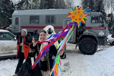 ОМОН и активисты оцепили «Бакшевскую Масляницу» в лесу