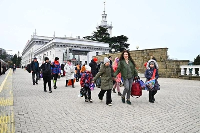 В Сочи прибыли 30 детей из ЛНР для курса восстановления