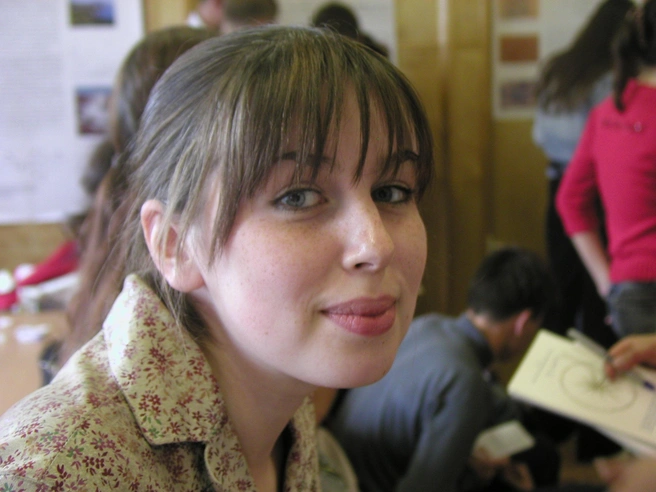 Ольга заметила первые седые волоски еще в 16 лет | Источник: Ольга Посух 
