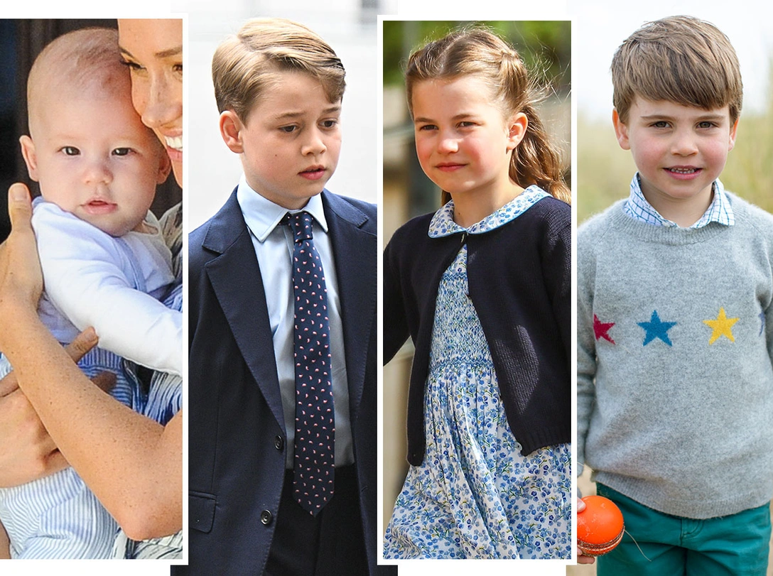 Арчи Сассекский, принц Джордж, принцесса Шарлотта, принц Луи | marieclaire.ru