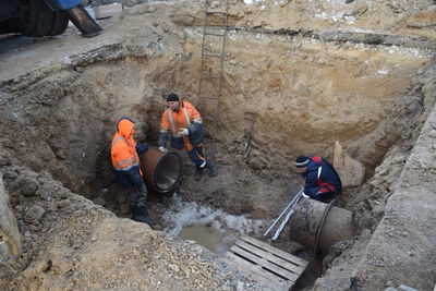 Zaozerny District to Replace Over 3.5 km of Water and Sewer Pipes