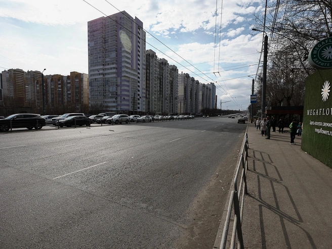 На проезжей части обустроят островки безопасности. | Источник: Наталья Лапцевич