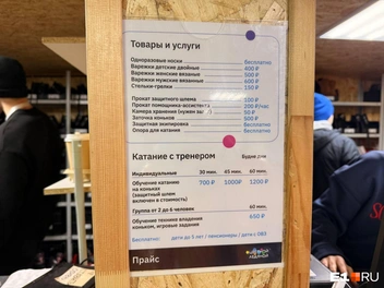 А здесь — дополнительные услуги | Источник: Дарья Костомина / E1.RU