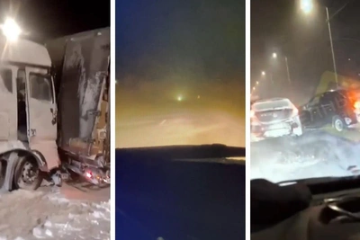 Метель вызвала аварии на дорогах Татарстана