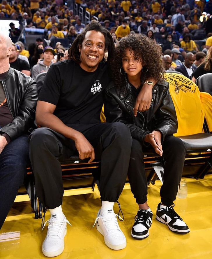 Звездные отцы и их принцессы: Jay-Z и Дэвид Бекхэм на свидании с юными дочками