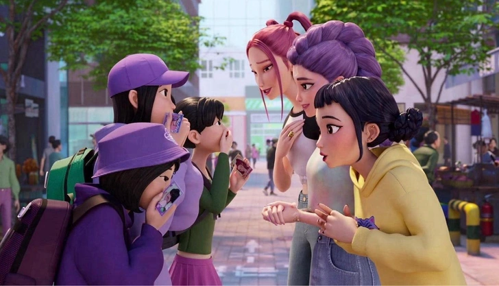 Источник: Кадр из мультфильма «Кейпоп-охотницы на демонов»