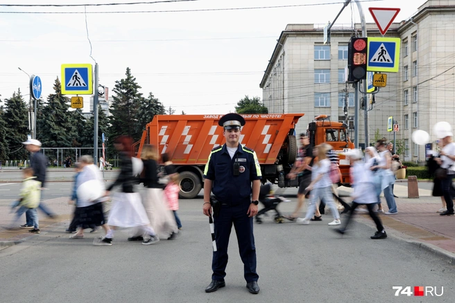Ради этого в центре даже частично ограничили движение  | Источник: Наталья Лапцевич