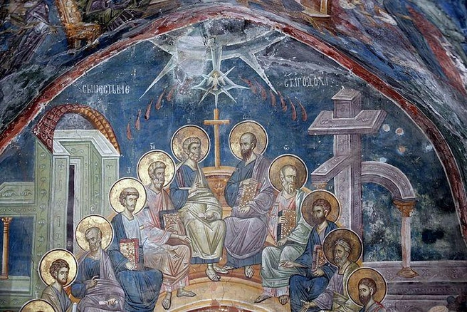 Сошествие Святого Духа на апостолов | Источник: Wikipedia.org