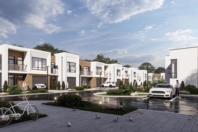 В Омском районе представлены эскизы коттеджей для новой деревни