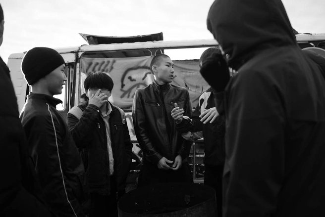 Школьники пытались войти в образ банды | Источник: Дьулусхан Андросов