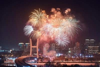 Мэрия Новосибирска объявила место для салюта 23 Февраля