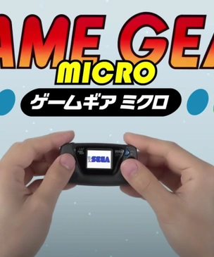 Компания SEGA представила очень маленькую ретроконсоль