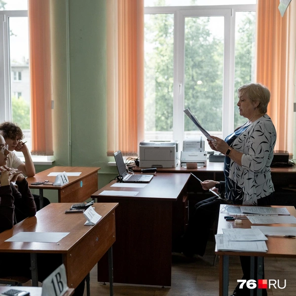 Ровно в 10:00 начинается печать бланков | Источник: Александр Куренной / 76.RU