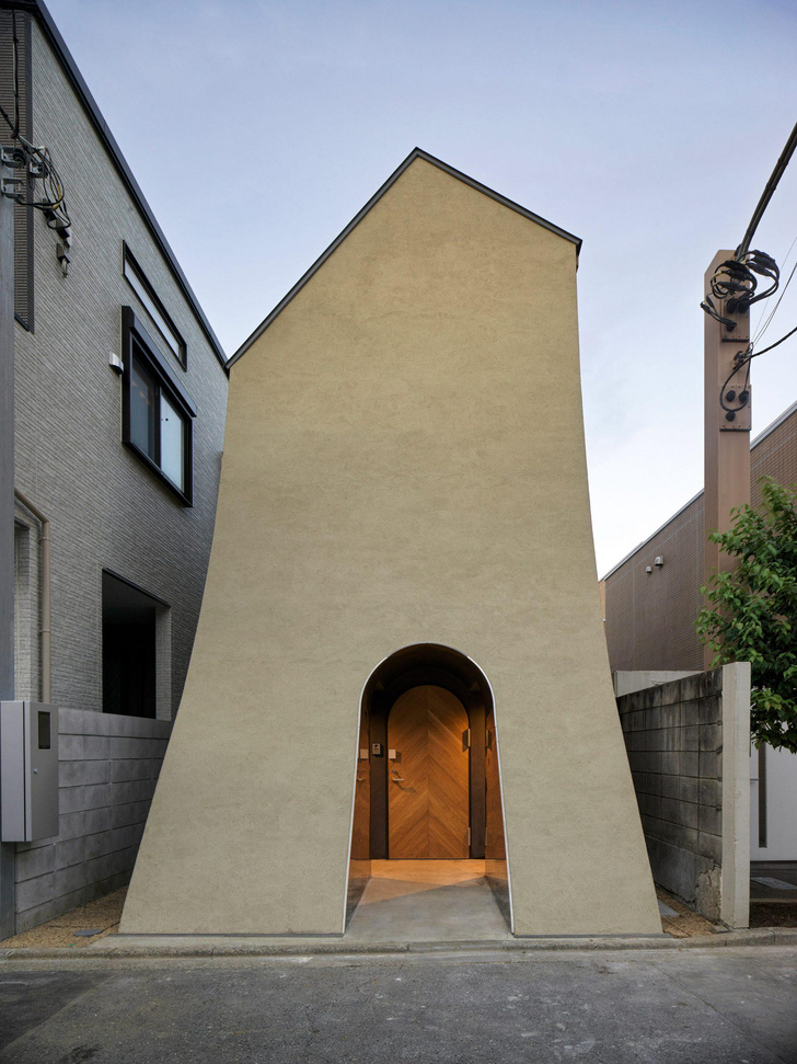 Очень узкий дом в Японии — вот как он выглядит!