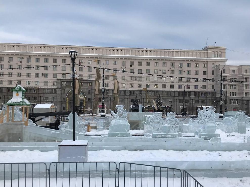 Алексей Лошкин назвал дату открытия ледового городка на площади Революции