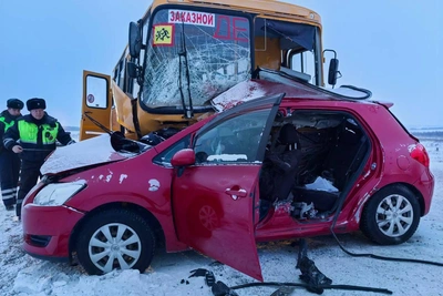 В школьные автобусы Красноярского края установят видеокамеры