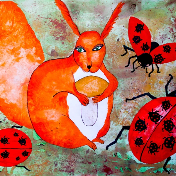 Фрактальные коровки | Источник: Наталья Пронина