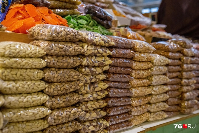 Среди опасных продуктов были орехи | Источник: Кирилл Поверинов / 76.RU