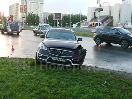 Автомобиль с номером А999ВТ186 ранее устроил ДТП в Нижневартовске при управлении в пьяном состоянии | Источник: номерограм