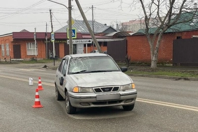 Проверка ДТП с наездом на пешехода в Майкопе