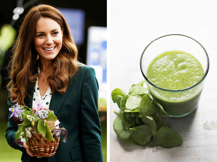 Что случится с вашим телом, если вы каждый день будете пить любимый зеленый смузи Кейт Миддлтон