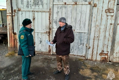 В Лаврентии идут профилактические рейды по пожарной безопасности