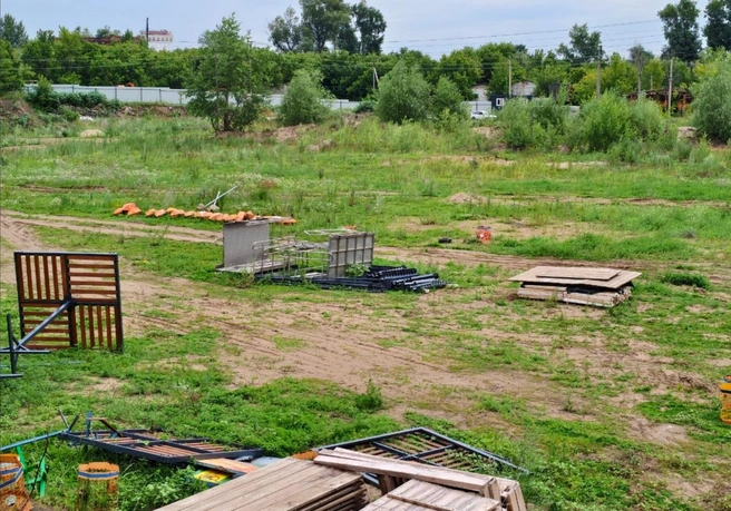 Пока на участке пустырь | Источник: Вадим Афанасьев / Vk.com